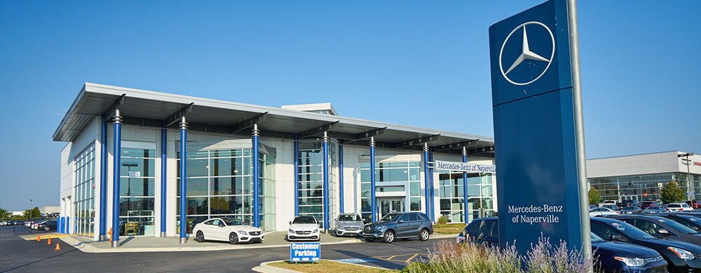 Exterior View of Dealership Serving Naperville