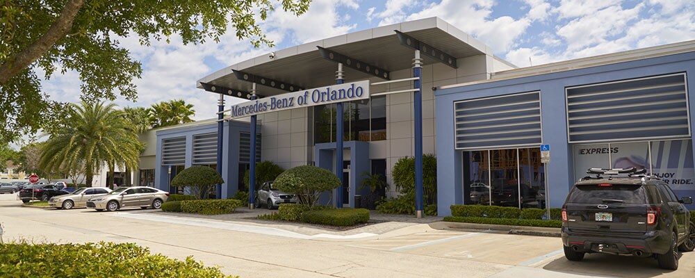 Exterior View of Dealership Serving Orlando