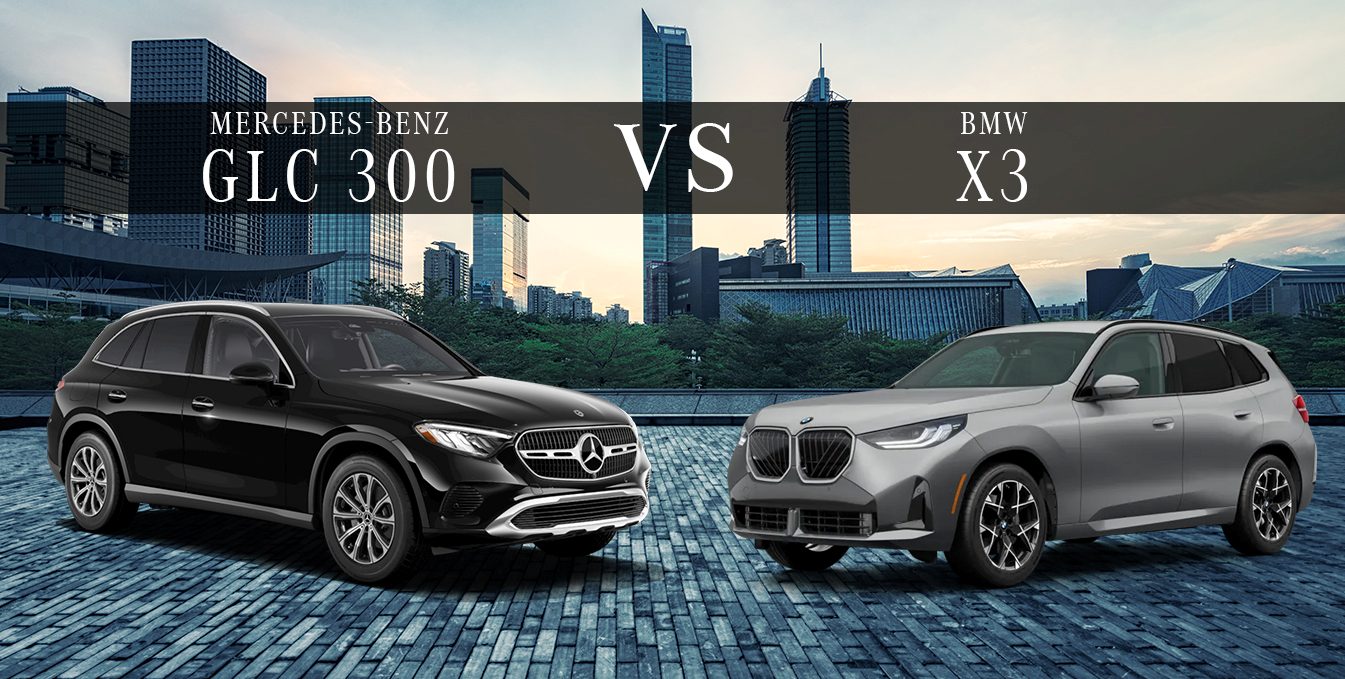 Mercedes-Benz GLC 300 vs BMW X3 mercedes-benz glc 300 vs bmw x3 comparison