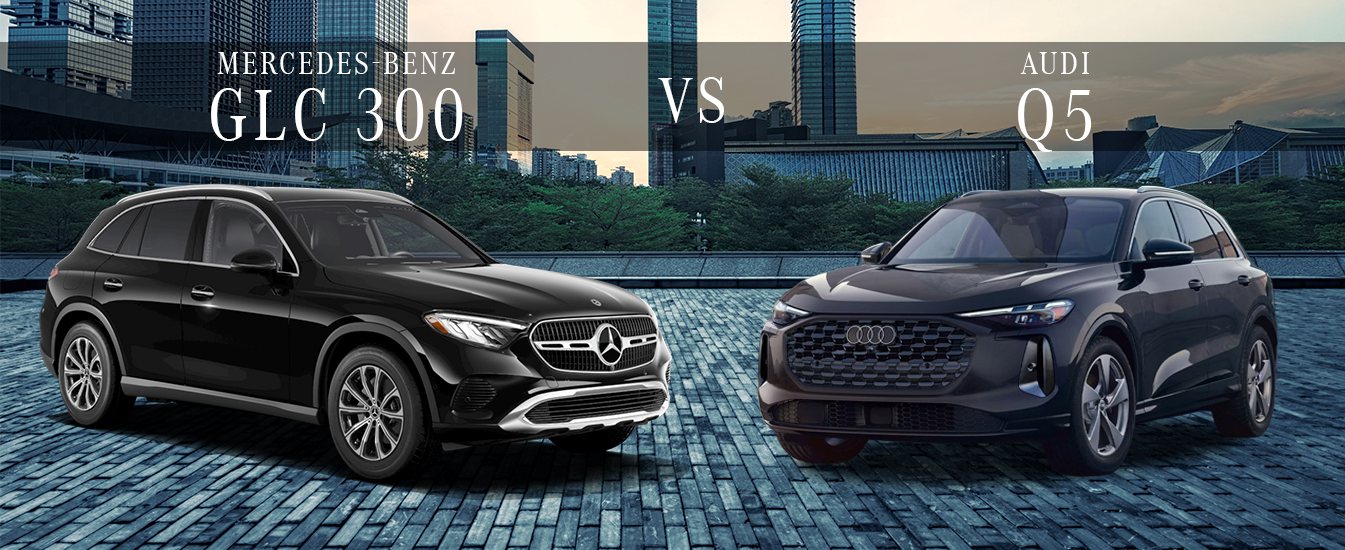 Mercedes GLC 300 vs Audi Q5 Mercedes-Benz GLC 300 vs Audi Q5 Comparison