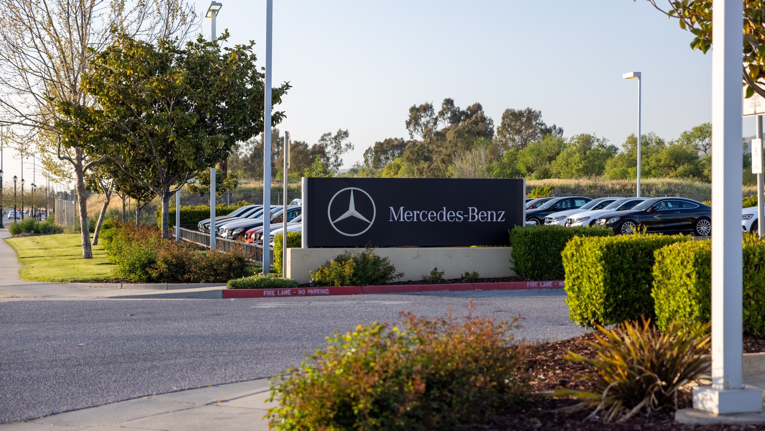 Get directions
to Mercedes-Benz of San Jose and find your dream Mercedes-Benz vehicle today Outside view of Mercedes-Benz of San Jose