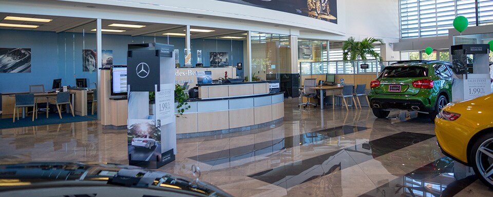 Bradenton Area Mercedes-Benz Dealership Exterior view of Mercedes-Benz of Sarasota serving Bradenton