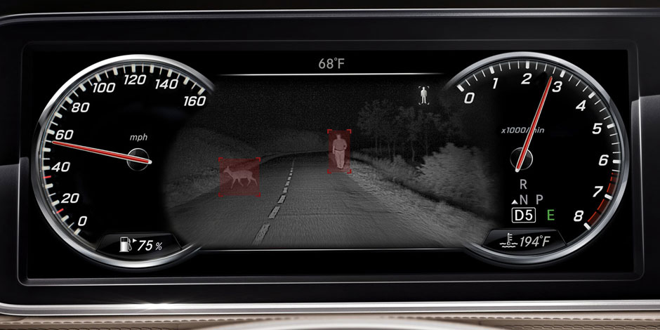 Hazard Alert in S-Class