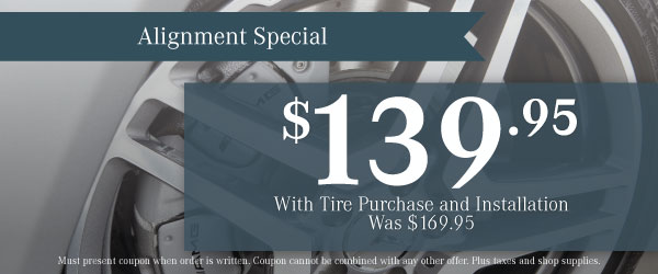 Mercedes-Benz Alignment Coupon