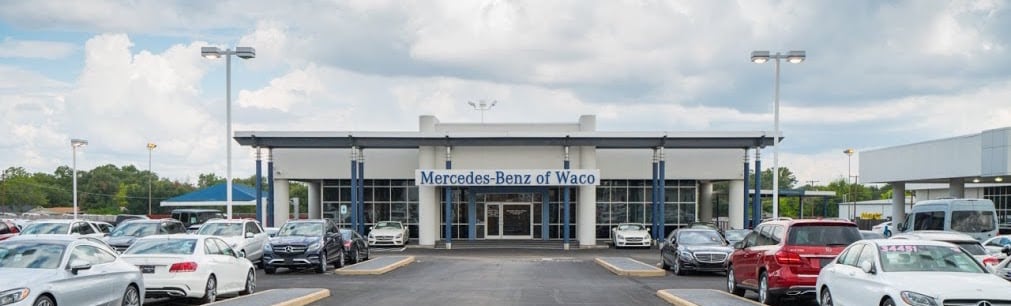Get directions to Mercedes-Benz of Waco and find your dream Mercedes-Benz car today Outside view of Mercedes-Benz of Waco