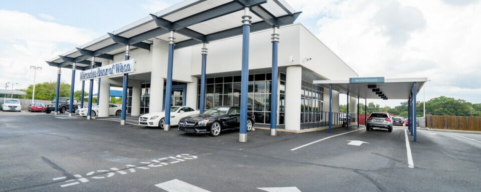Mercedes-Benz of Waco Service Center Mercedes-Benz of Waco service center entrance