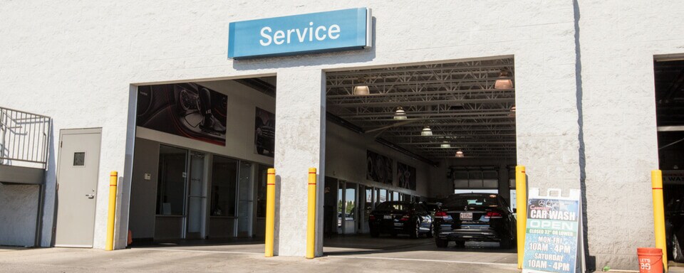 Mercedes-Benz of Westmont Service Center Mercedes-Benz of Westmont service center entrance