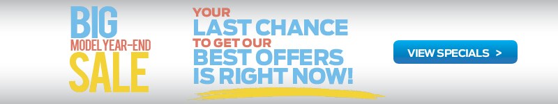 Model Year-End Sale - View Specials