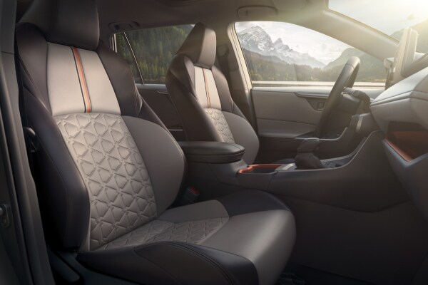 New RAV4 interior New RAV4 Front seats