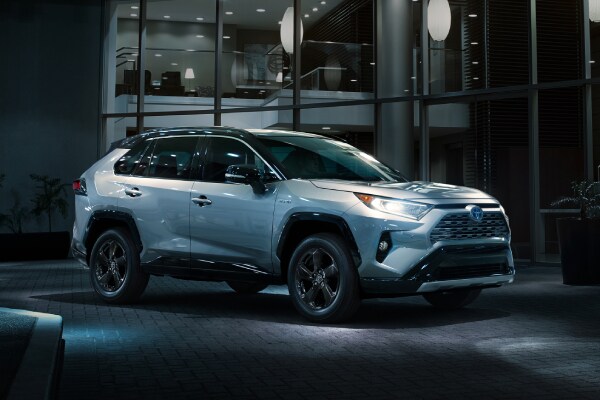 New RAV4 Hybrid New RAV4 Hybrid exterior at night