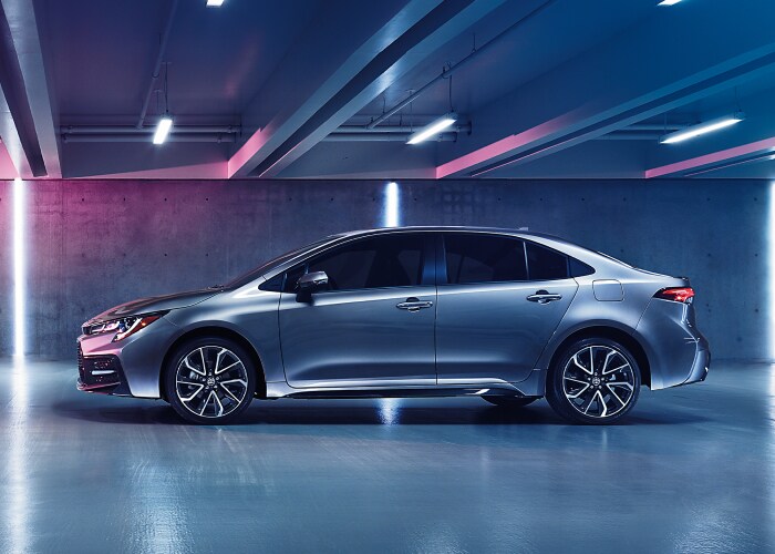 New Toyota Corolla Exterior New Toyota Corolla under lights