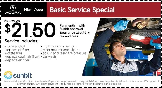 Basic Service Special in Miami, FL