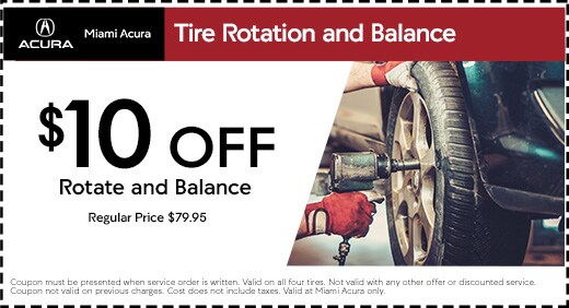 Tire Rotation and Blanace in Miami, FL