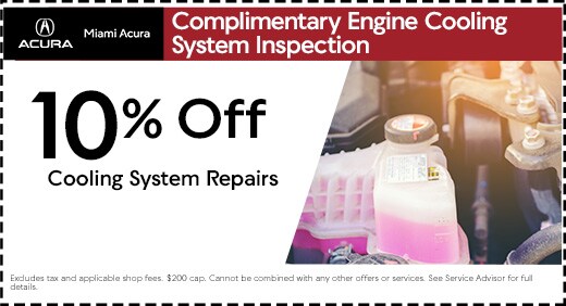 Complimentary Engine Cooling System Inspection in Miami, FL