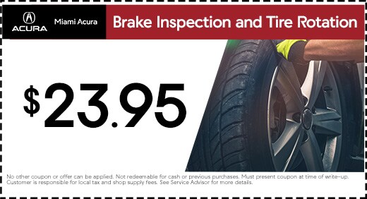 Brake Inspection and Tire Rotation in Miami, FL