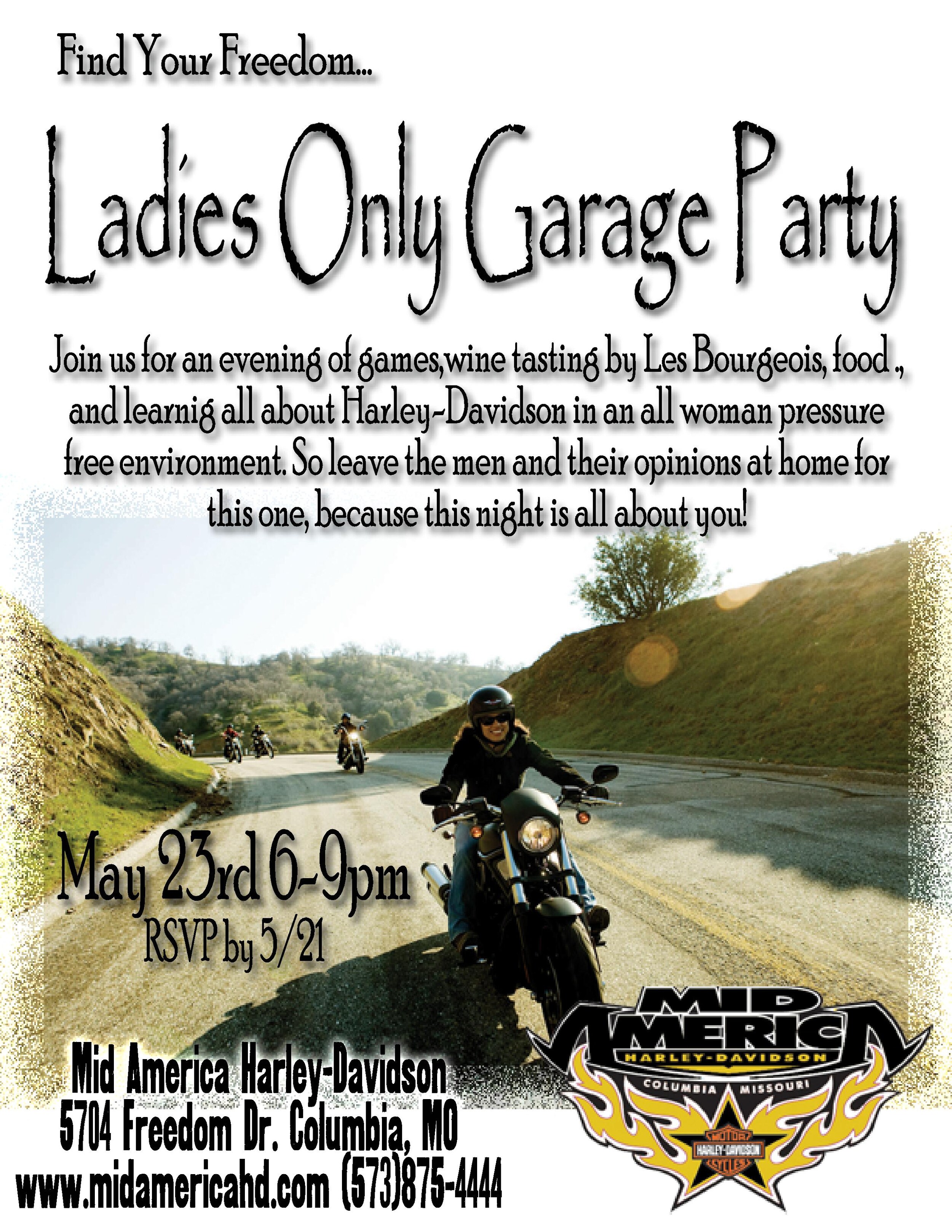 Ladies Garge Party