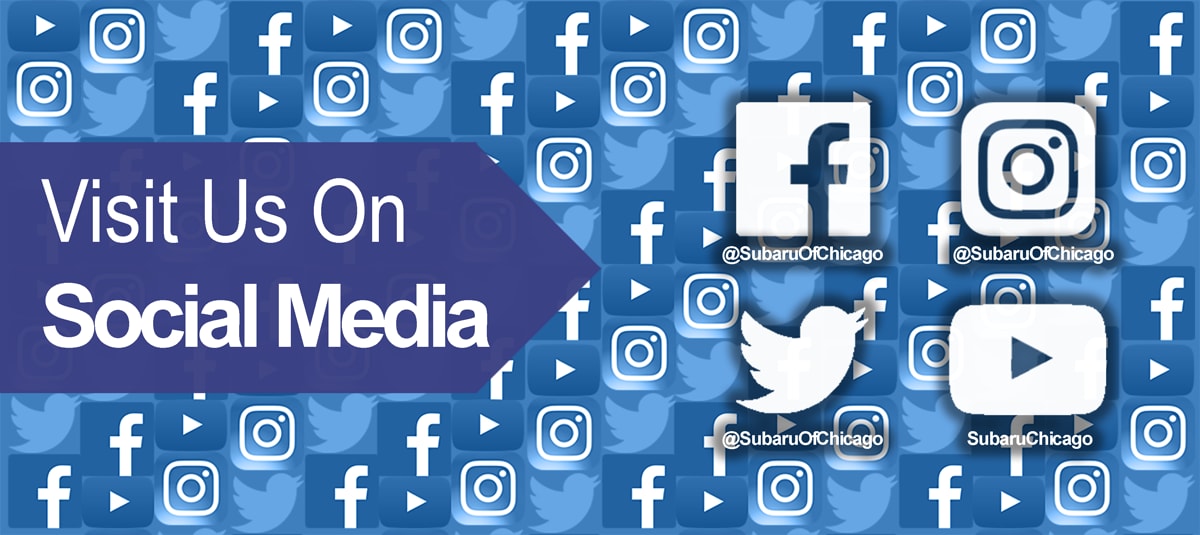 Follow Berman Subaru of Chicago on Social Media!