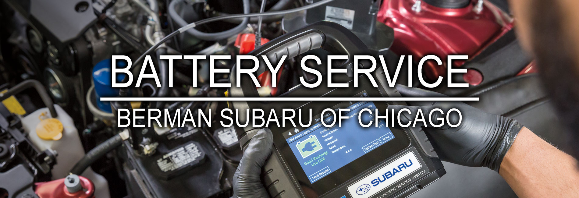 Subaru Battery Service at Berman Subaru of Chicago