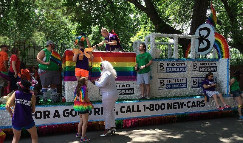 Berman Auto Group Pride Parade Float