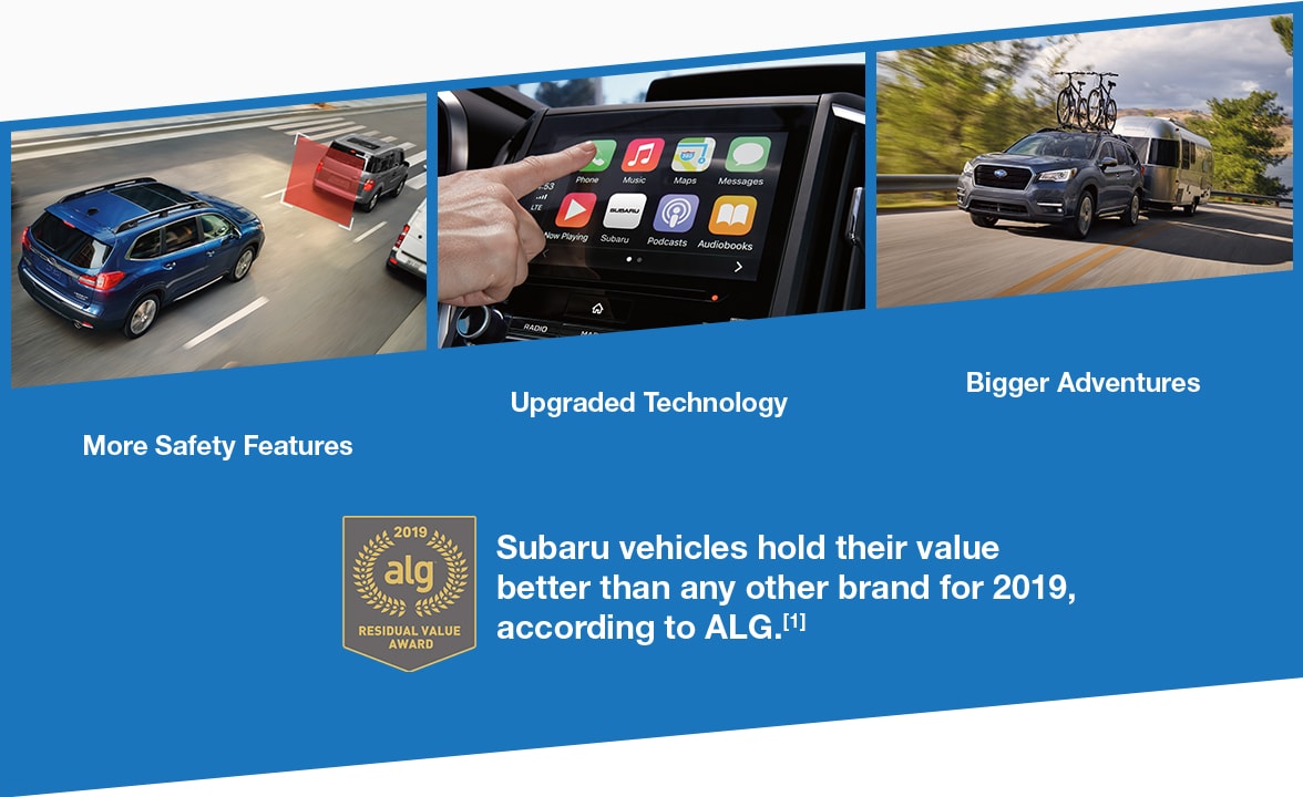 Subaru Vehicles hold their value better than any other brand