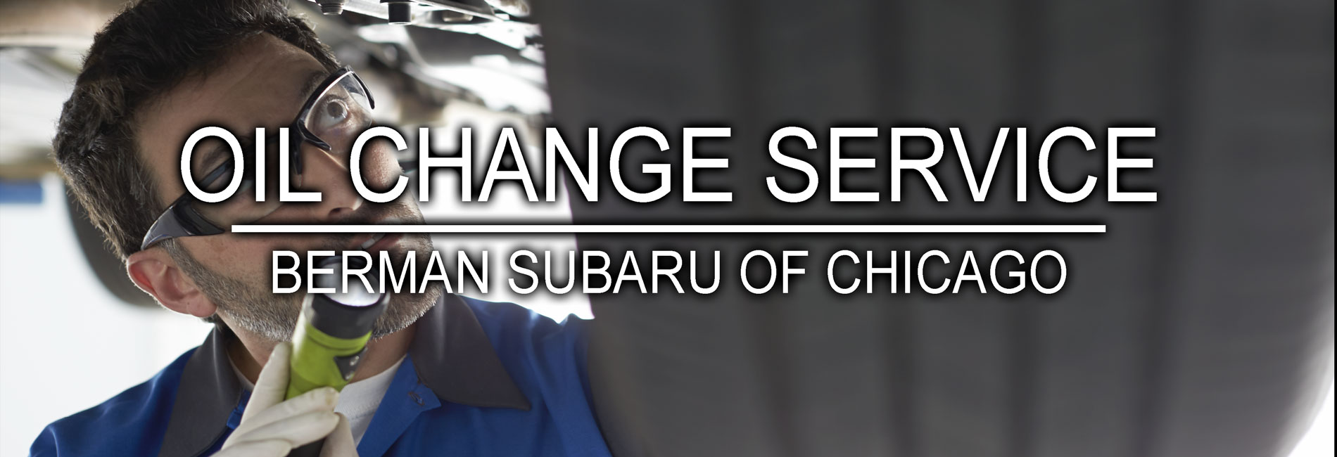 Oil Change Service at Berman Subaru of Chicago