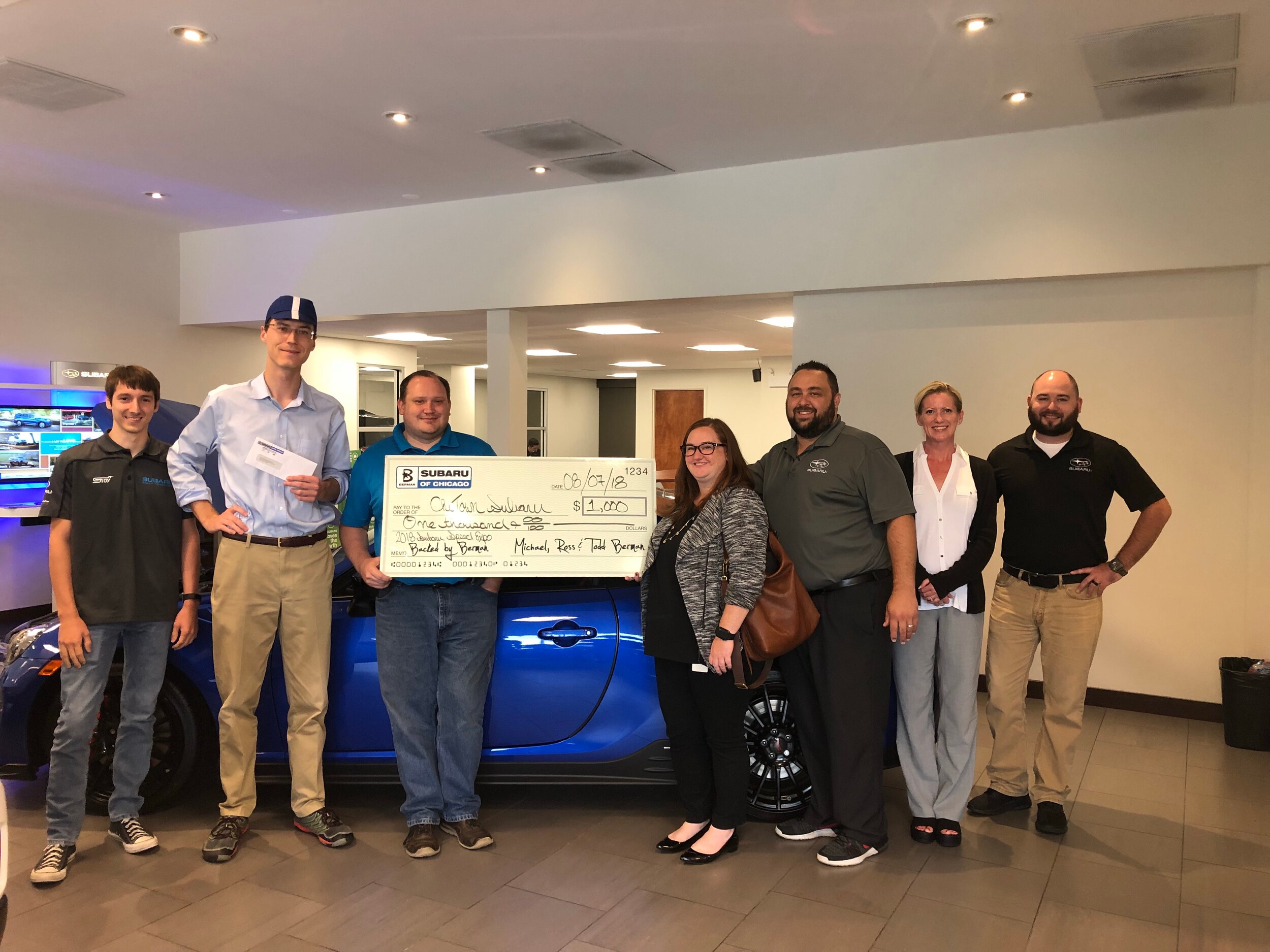 Berman Subaru of Chicago Supports Chitown Subarus' Subaru Speed Expo
