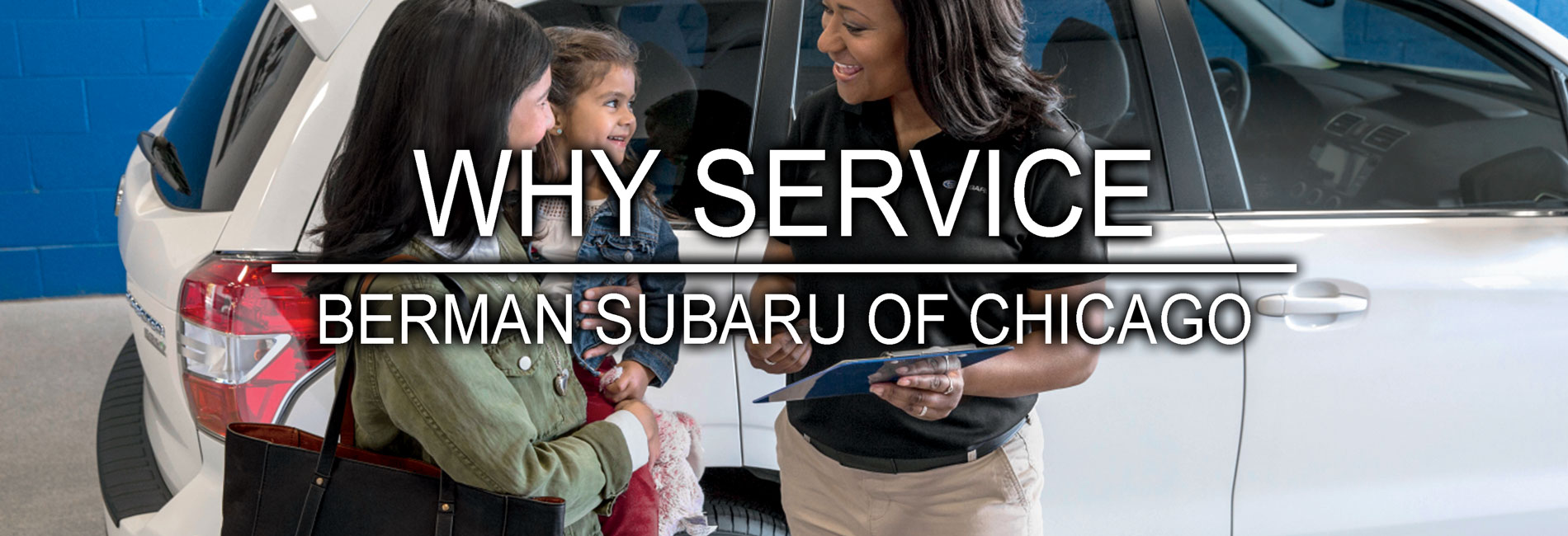 Why Service at Berman Mid City Subaru