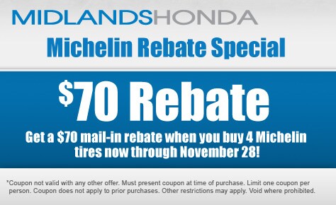 $70 Michelin Rebate - MDHO-1122