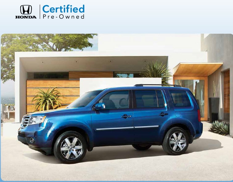 Honda Certified page 1