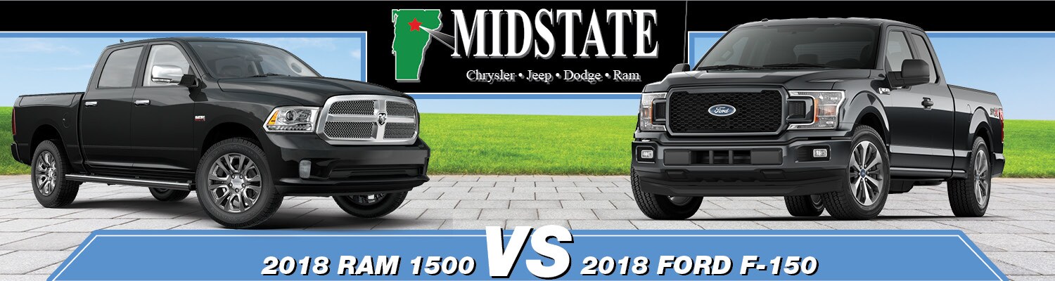 2018 ram- 1500 vs ford f-150