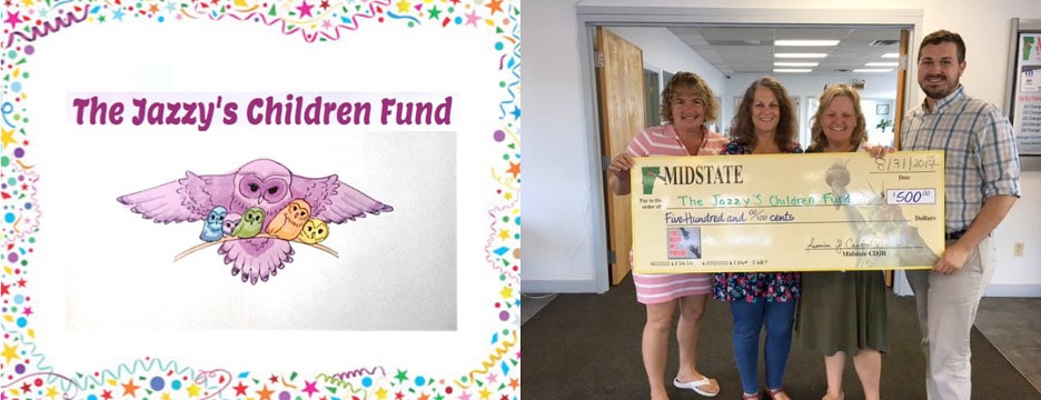 the jazzy's children fund august winner