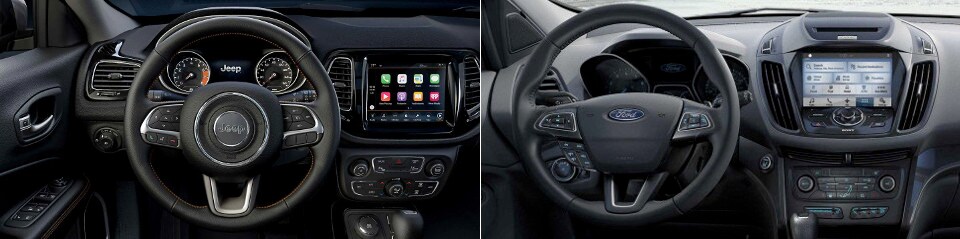 2019 Jeep Compass and Ford Escape Dashboard