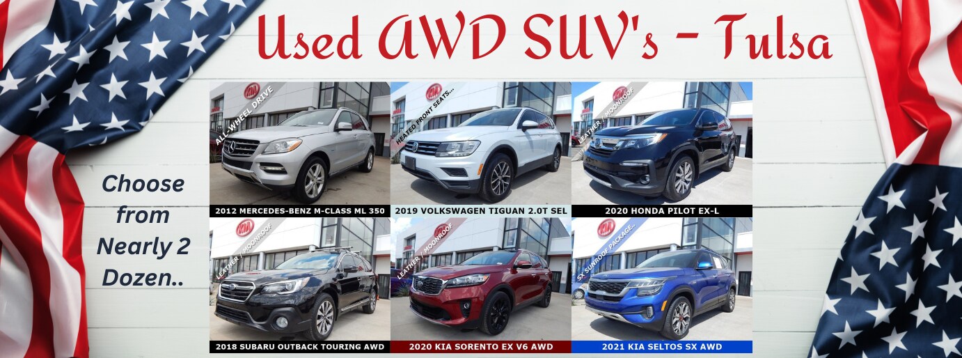 Used AWD SUV's for Sale (19) Tulsa, OK Midtown Kia
