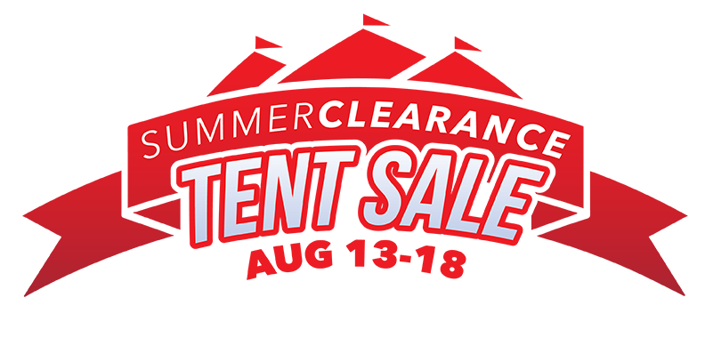 Summer Clearance Tent Sale