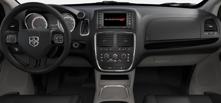 2019 Dodge Grand Caravan Dashboard The dashboard on the 2019 Dodge Grand Caravan
