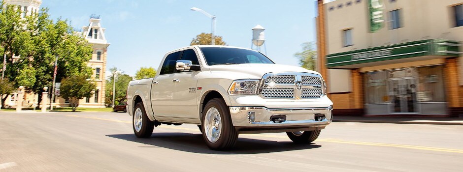 White 2018 RAM 1500 Laramie