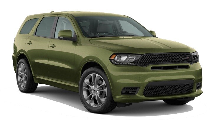 2020 Dodge Durango GT Plus A green 2020 Dodge Durango GT Plus