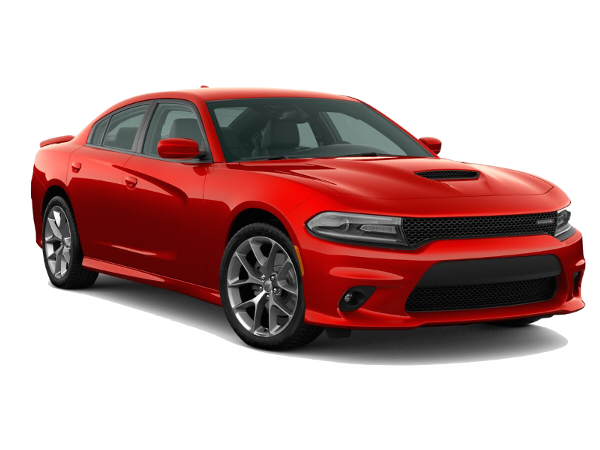 Dodge Chager GT A red Dodge Charger GT