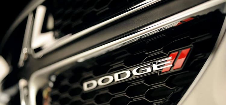 2019 Dodge Grand Caravan The Dodge logo on the 2019 Grand Caravan