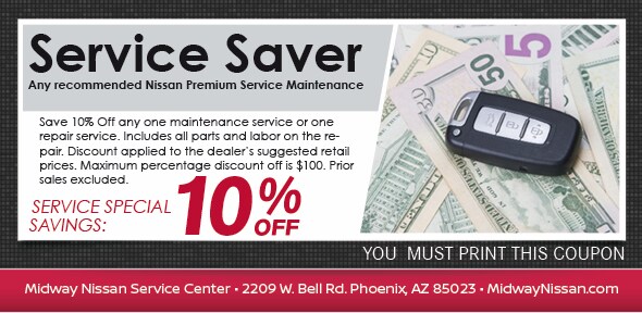 Service Saver Coupon