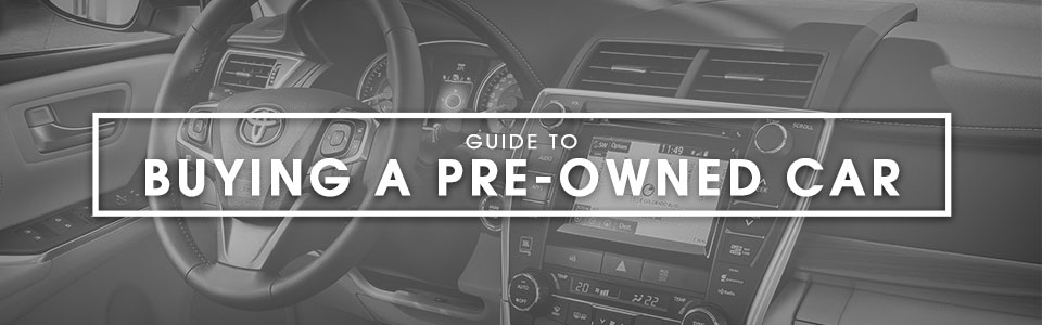 Guide to buying pre-owned Guide to buying pre-owned