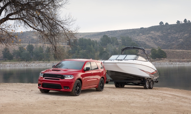 Dodge Durango Exterior Towing Boat