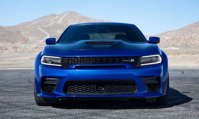 Dodge Charger Exterior Desert Mountains Head On