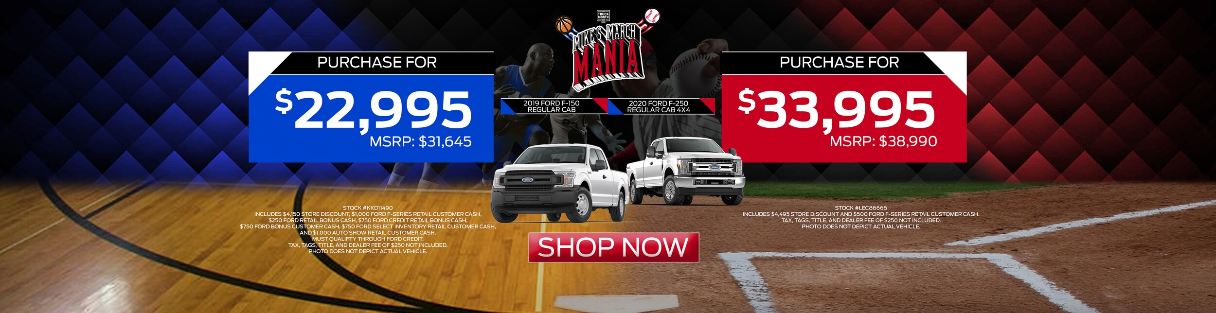 Castrucci Ford of Milford Mikes March Mania Sales Event