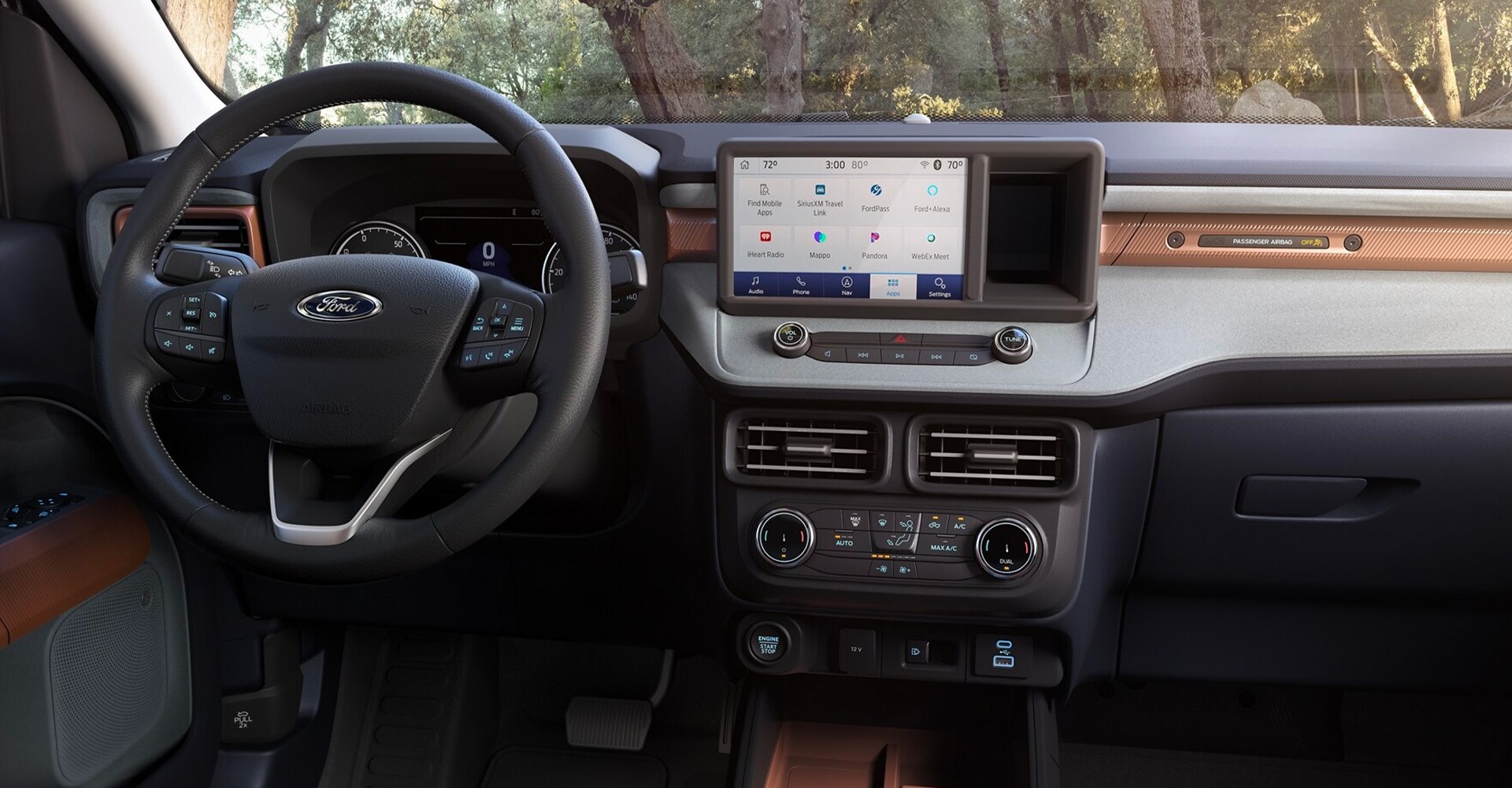 2024 Ford Maverick Interior 2024 Ford Maverick Off-Road