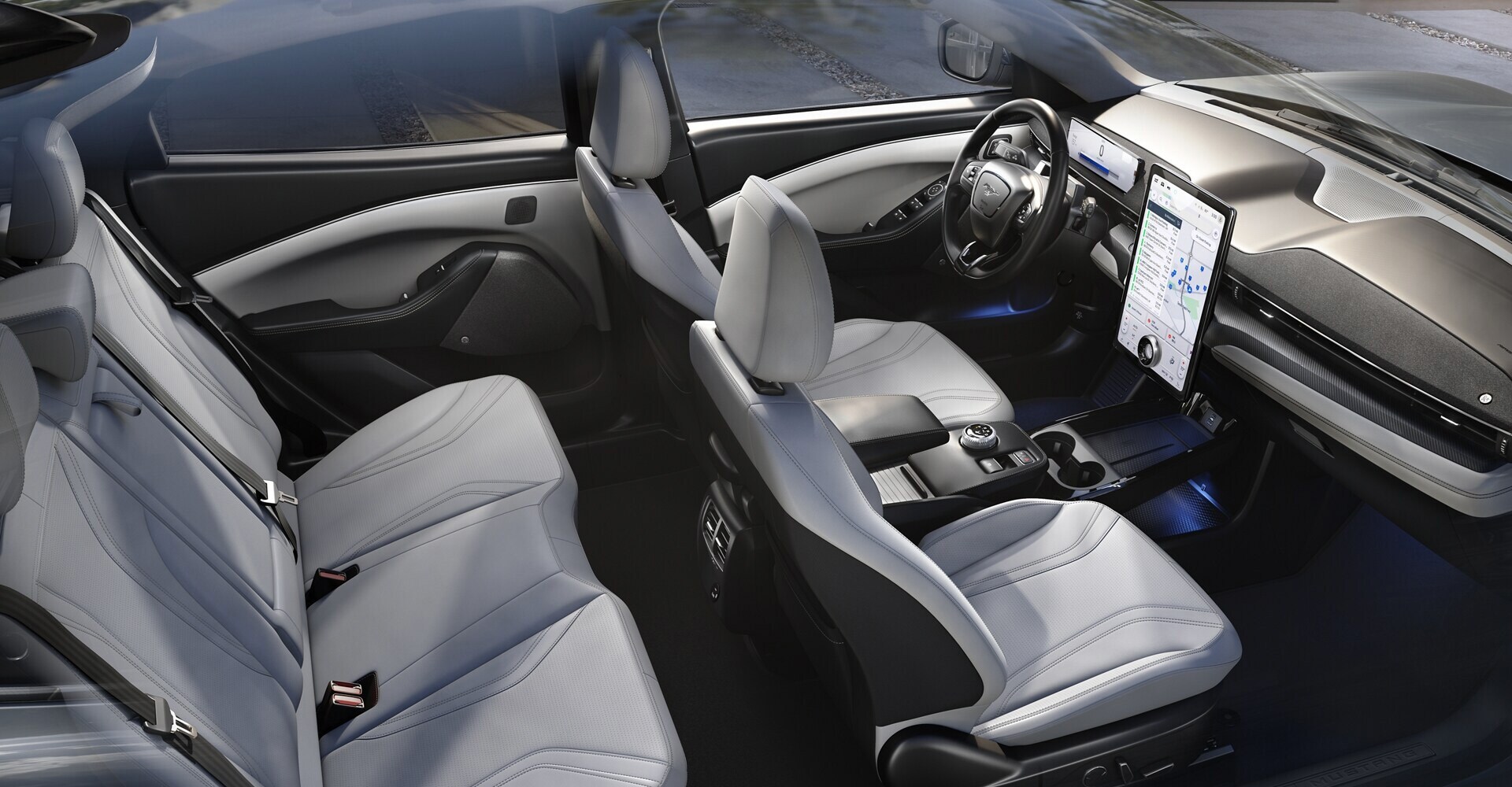 2024 Ford Mustang Mach-E Interior 2024 Ford Mustang Mach-E Charging