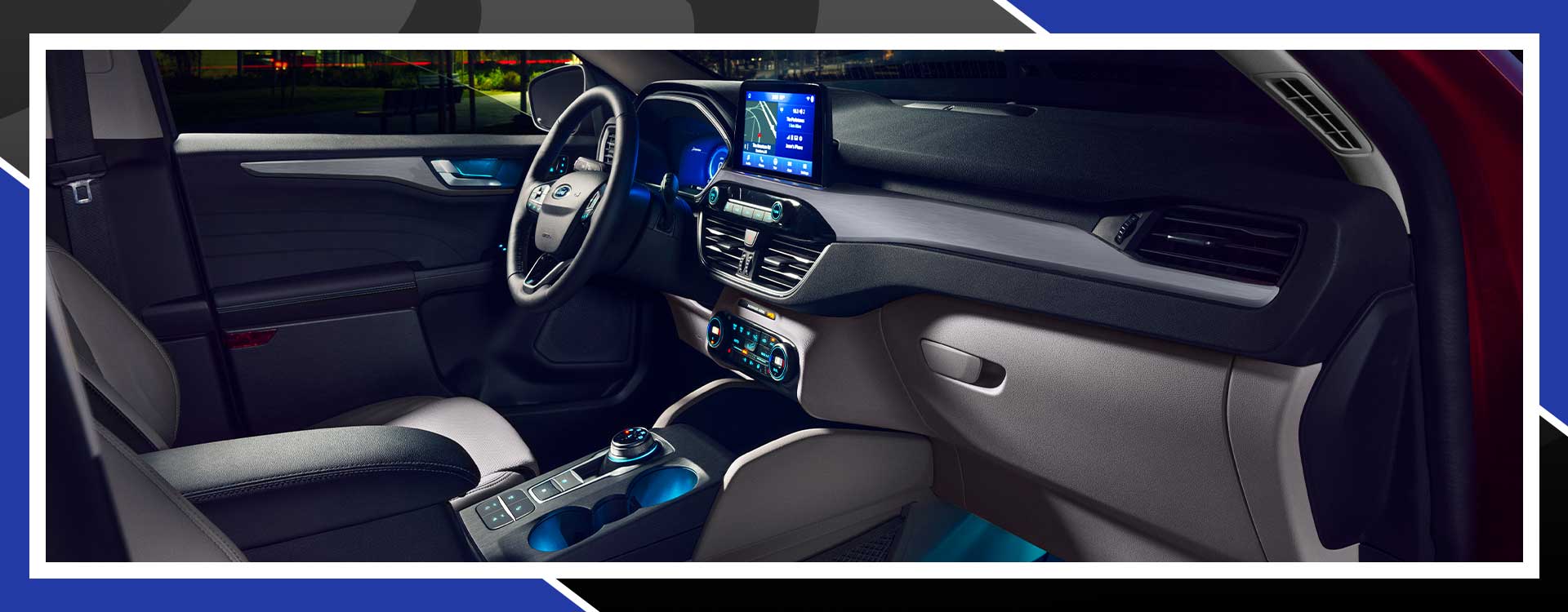 2021 Ford Escape interior