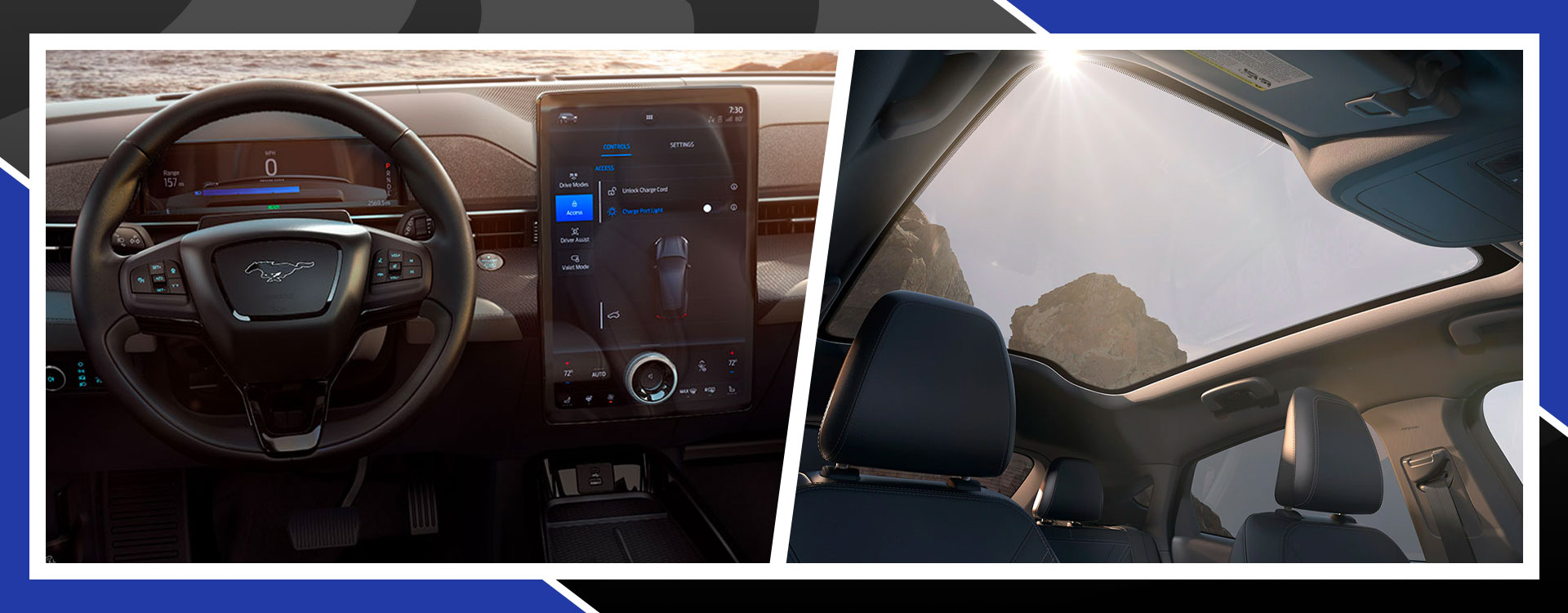 2021 Ford Mustang Mach-E interior