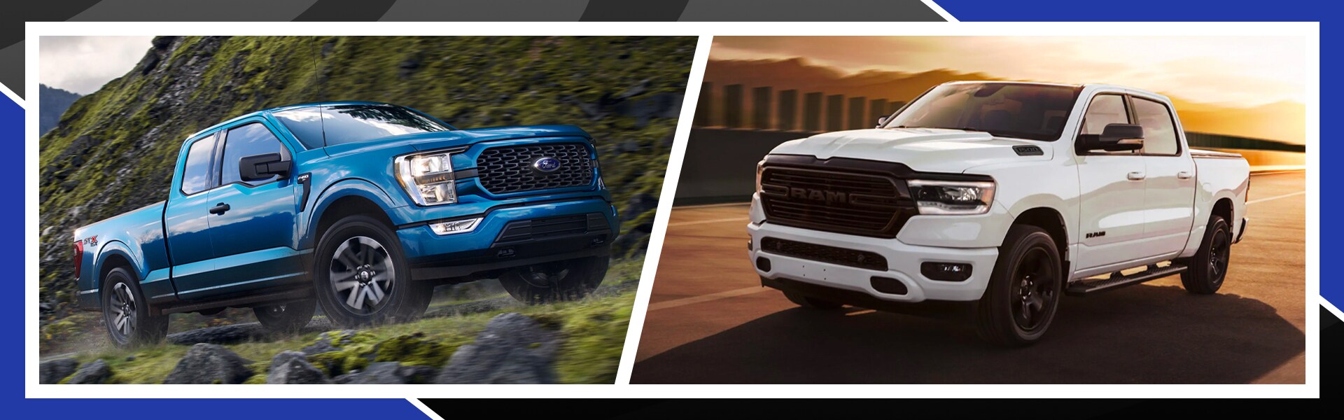 2021 Ford F-150 v. 2021 Ram 1500