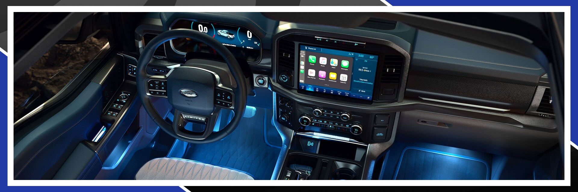 2022 Ford F-150 Interior